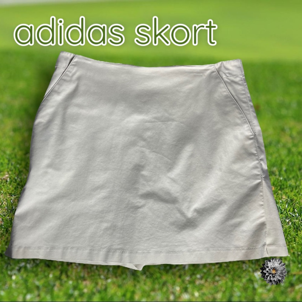 Adidas Golf Skort Khaki Size Medium